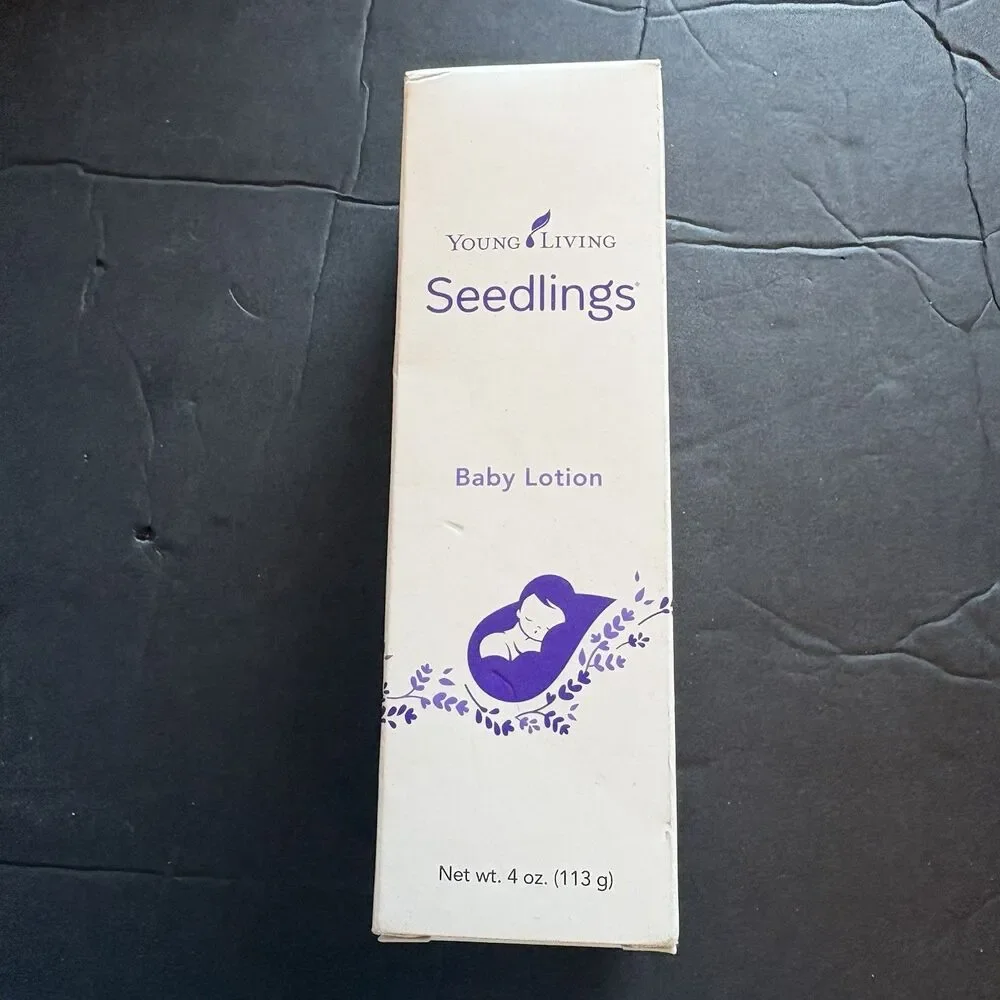 NEW Young Living Seedlings Baby Lotion 4 oz. Tube New in Box Essential Oils